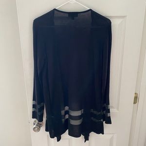Black Cardigan,size Large-never worn